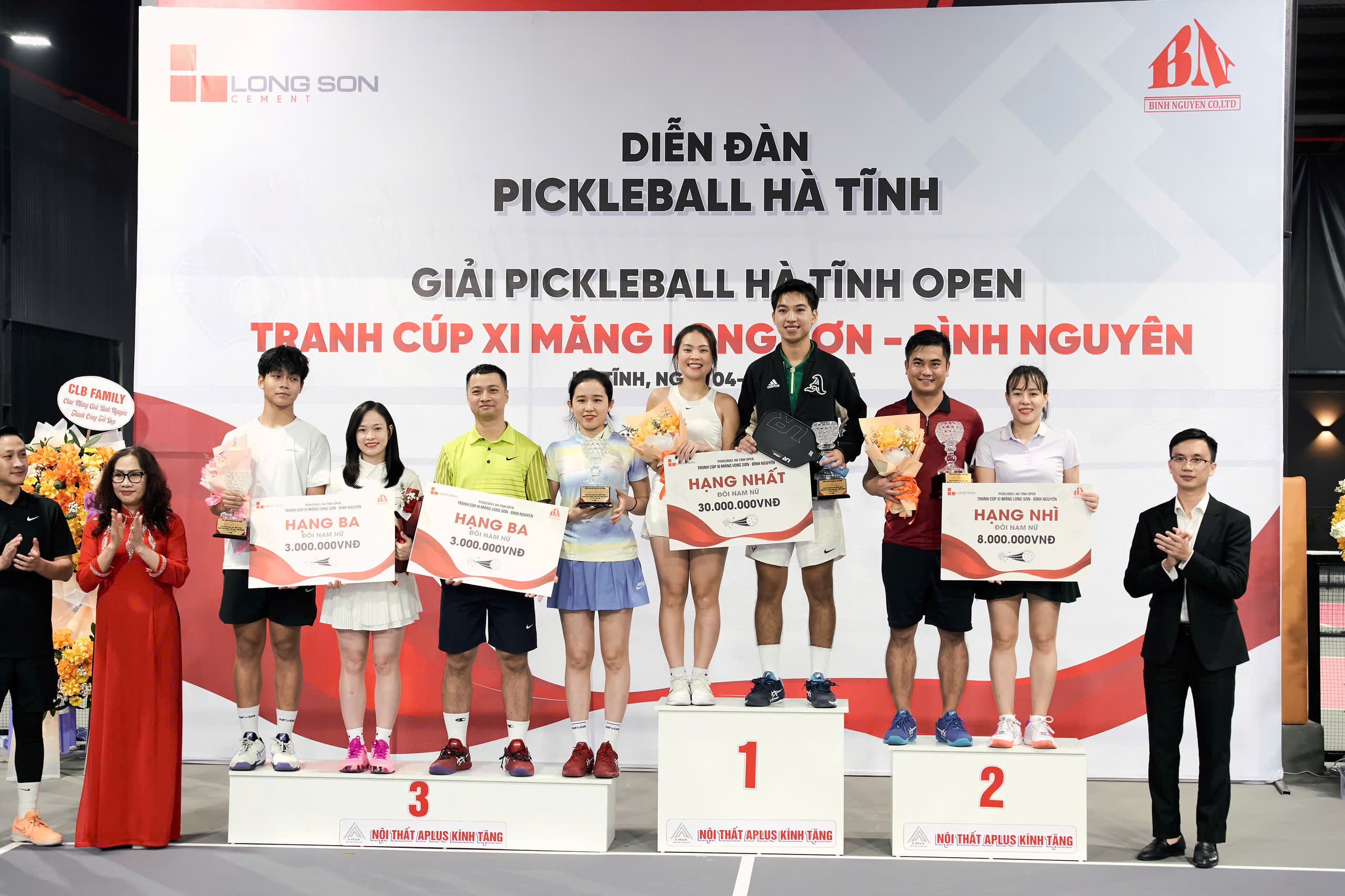 Hà Tĩnh Open Championship — Vô địch đôi Nam Nữ